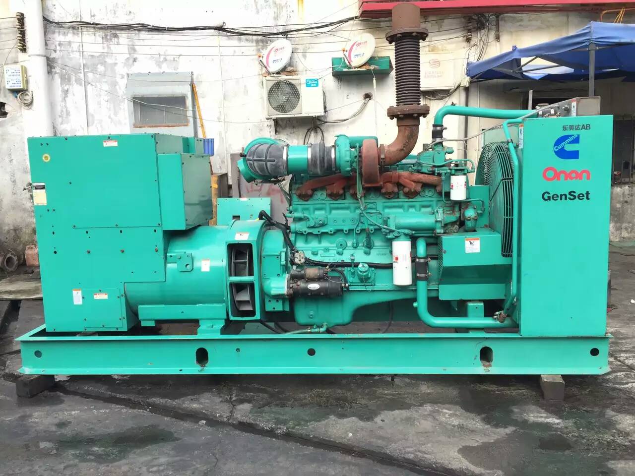 舟曲租赁发电机-柴油发电机不正常冒烟的原因